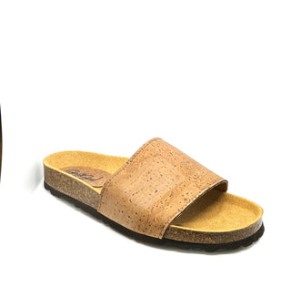 Celine Cork Slide - Light Brown